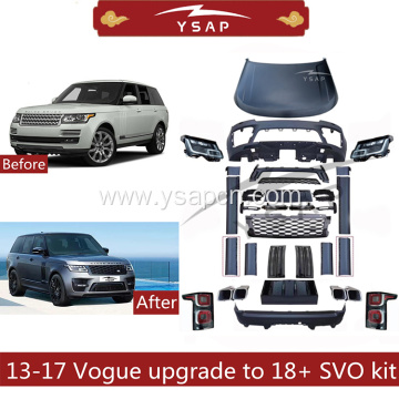 13-17 Vogue upgrade to 18+ SVO body kit